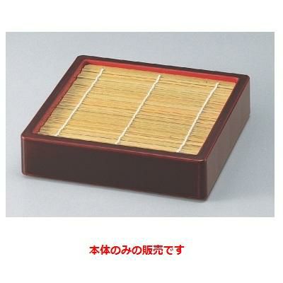 DX角ざる本漆溜本体（底板無）