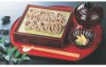DX角ざる本漆溜本体（底板無）