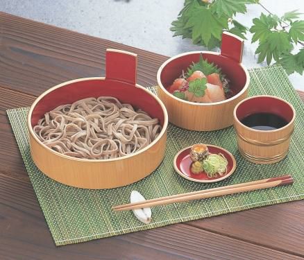 片手盛桶白木内朱3.5寸