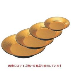 鳳龍盛鉢一色金箔6寸