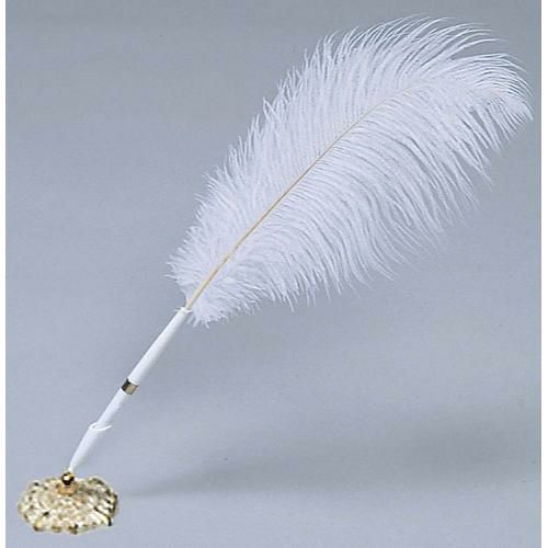 羽根ペン(台座付)