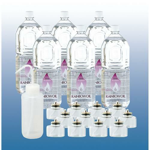 レインボーカラー オイルランプ ミニタンクセット MGT-8