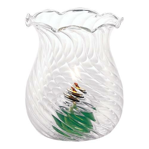 レインボーカラー オイルランプ 花口ランプ 大 OLC-51