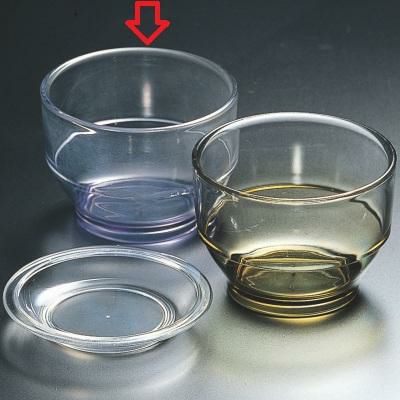 3寸Lカット小鉢ブルー