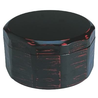 木彫多用丼(大)曙(内朱)