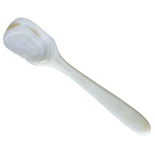 シェル 白貝スクエアスプーン(丸) SH-S16