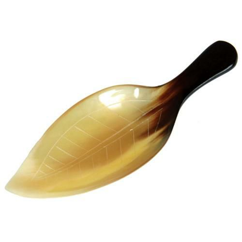 水牛角 ティーサーバー(葉) BH-S17