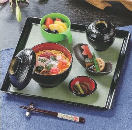 3.4寸平筋小吸椀黒蓋高台内金