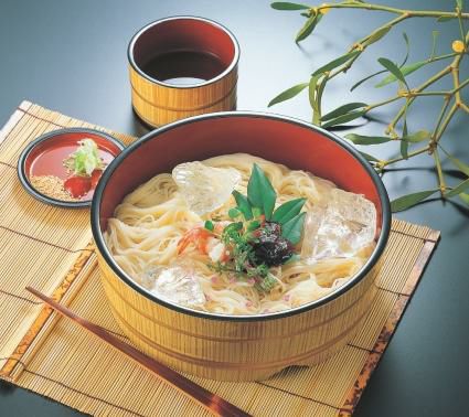 めん桶白木内朱8寸