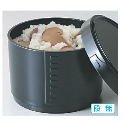 DX耐熱ワッパ飯器黒ツヤ消し(内黒)(大)