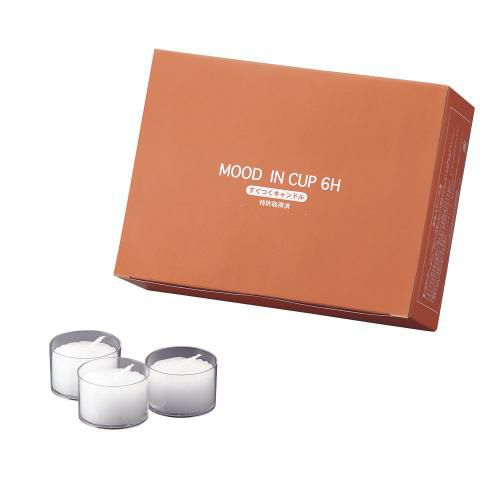 ムードイン カップキャンドル 4時間用(1箱24ヶ入)