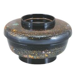 やすらぎミニ丼銀光彩ぼかし内朱