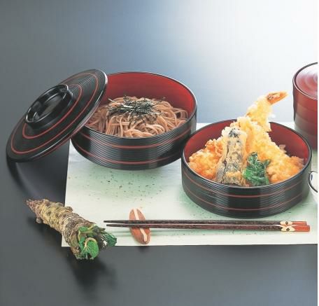 5.5寸大内重黒に朱ひも内朱深親