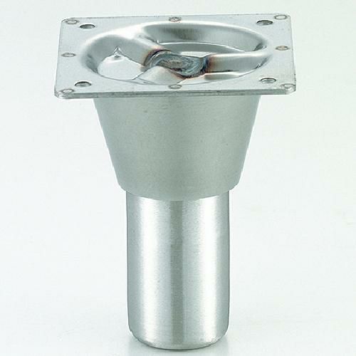 アジャスト脚 四角座 TO-4124  高さ118