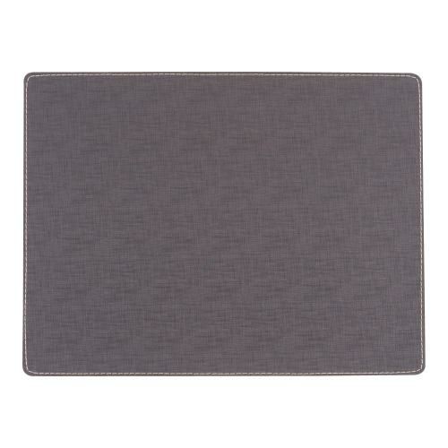 ジックザック プレースマット ラフィア レクタンギュラー ブラック