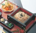 ツノセイロ（小）高足タイプ黒内朱本体（底板無）