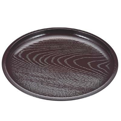 7寸丸木目そば皿新溜本体