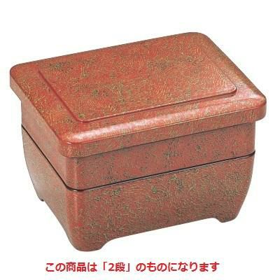 こしまる丼重(段蓋)朱絞り内朱2段