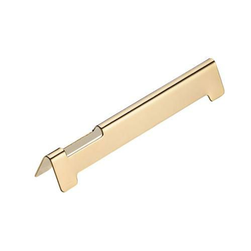 18-8ナイフ&フォーク箸レスト ルーフ型 プレーン 金仕上げ