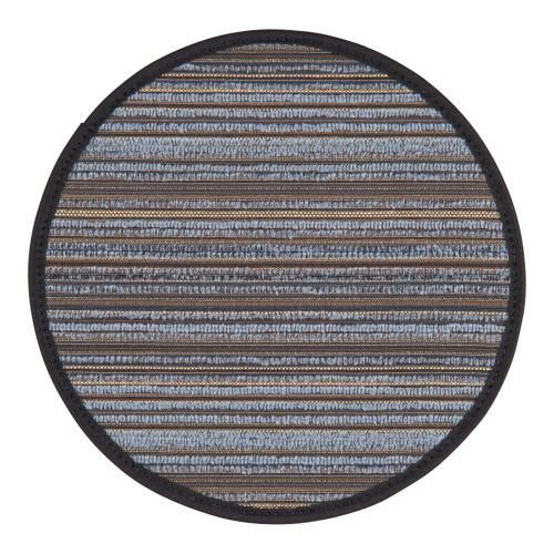 雅 アイスペールマット 丸 ブルー