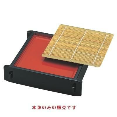 角セイロ黒内朱本体（底板付）