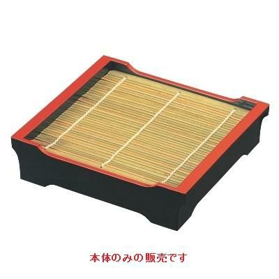 貴舟角セイロ黒天朱本体（底板無）