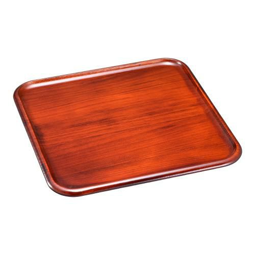 木製正角盆(ウレタン塗装) SB-504 大