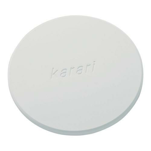 多孔質セラミック吸水コースター ラウンド HO2204 ホワイト