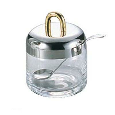 ガラス シュガーポット 8005