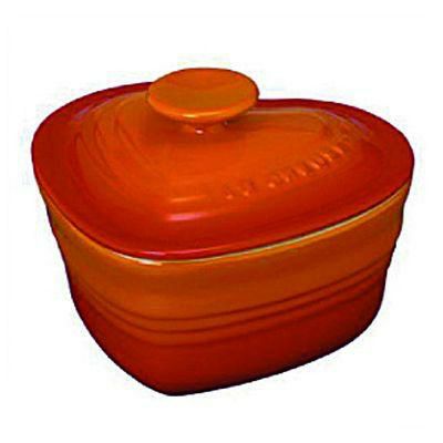 ル・クルーゼ(LE CREUSET) ラムカンダムールS(フタ付)910031-10 オレンジ(09)