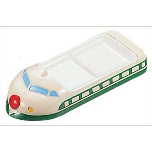 メラミン ランチ皿 新幹線 グリーン