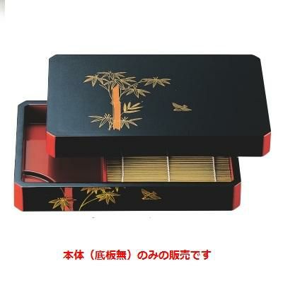 DX隅切天ざる黒竹スズメ本体（底板無）