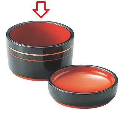 DX汁鉢黒朱金ひも