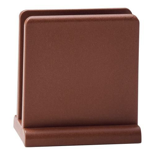 樹脂製 メニュー立て ブラウン M44-185