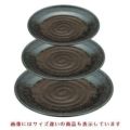 神龍鉢黒釉流し7寸