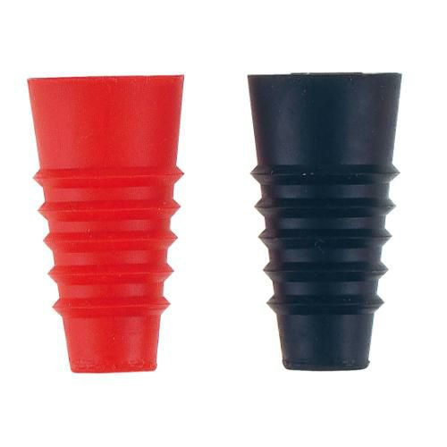 ViV シリコンボトルストッパー 2ヶ組 レッド&ブラック 59854