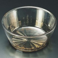 4.5寸菊カット鉢グリーン