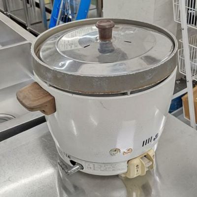 中古】ガス炊飯器 2升 リンナイ(Rinnai) RR-20SF2 幅431×奥行334×高さ