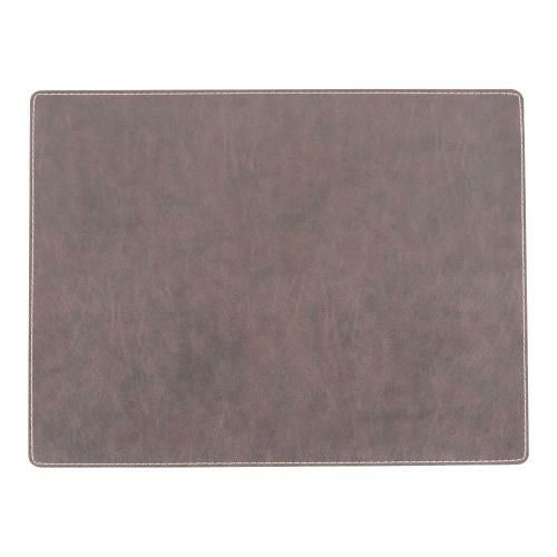 ジックザック プレースマット ユニ レクタンギュラー タバコ