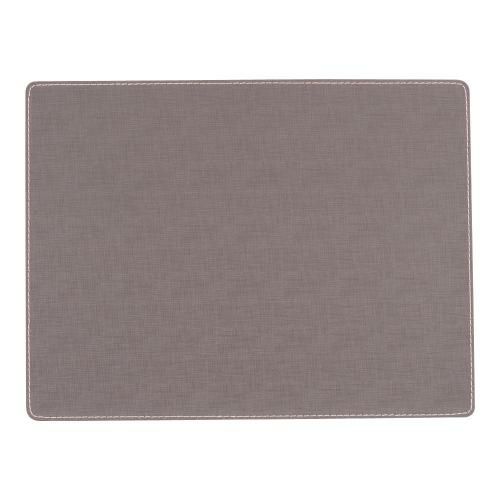 ジックザック プレースマット ラフィア レクタンギュラー タバコ