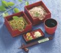 4.3寸のぞき松花堂PT吟朱裏黒蓋