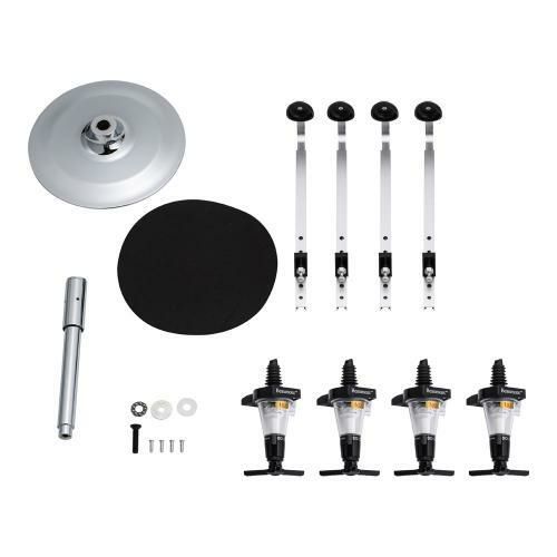 ビューモント ウィスキーメジャースタンド ロータリー式 4本立 1oz黒