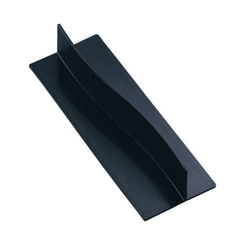 PP S字型パーティション 黒 O-7-6