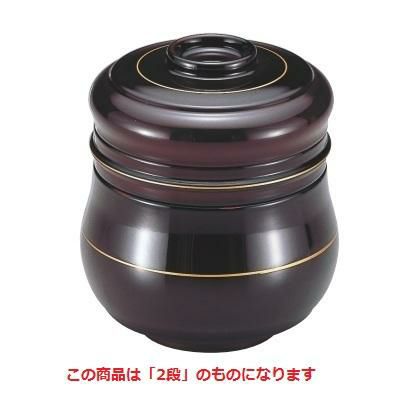 ひさごそば椀溜金ライン内朱2段