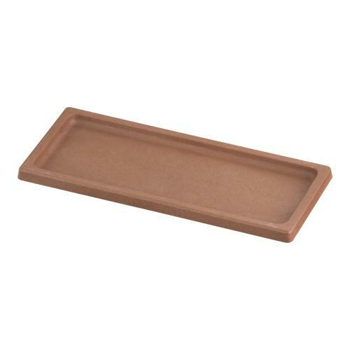 樹脂製 カスタートレー ブラウン M44-176