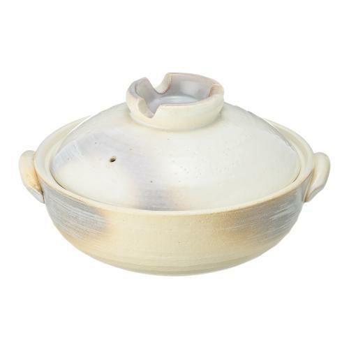 かすみ志野 土鍋 8号 S-513