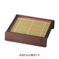 線筋角ざる溜内朱本体（底板付）