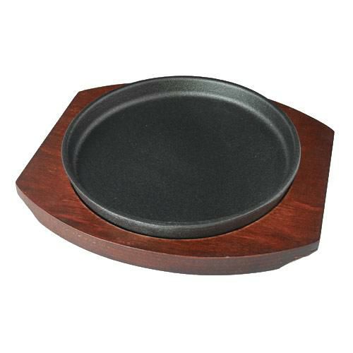 TB ステーキ皿 丸型(中) 18 鉄鋳物