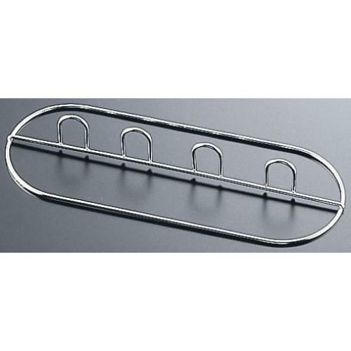 ワイヤー小判カトラリーバスケット 浅型用 2分割ベース HN0004