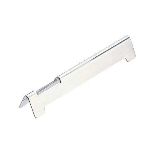 18-8ナイフ&フォーク箸レスト ルーフ型プレーン サテン仕上げ
